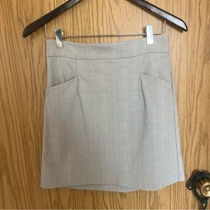 Dress skirt with pockets